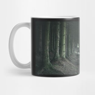 Light in the end of dark forest Mug